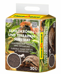 Floragard Schildkrötenerde und Terrariensubstrat 20 L, natürliche Einstreu für Reptilien Angebot bei HelloDeals