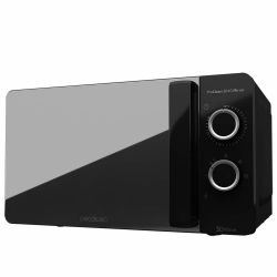 Cecotec Mikrowelle ProClean 3040, 20 Liter- Kapazität, Ready2Clean-Beschichtung, 700 Watt-Leistung, 6 Funktionsstufen, 30 Minuten-Timer, Auftauhmodus, Schwarz Angebot bei HelloDeals