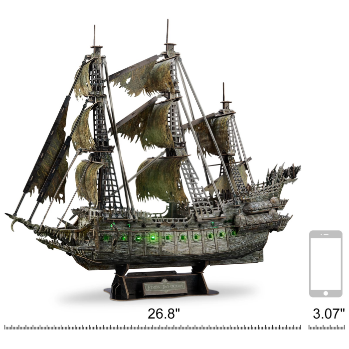3D Puzzles Fliegende Holländer Piraten Schiff Modell