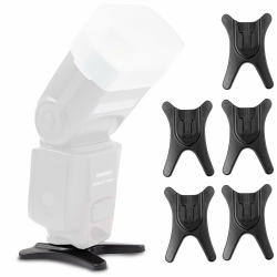 ECENCE 5X Blitzstandfuss mit integriertem 1/4 Zoll Stati Universal für Standard ISO Blitzschuh z.B. kompatibel mit Nikon Canon Olympus Panasonic Pentax Sigma Metz Nissin Yongnuo Angebot bei HelloDeals