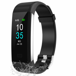 LEBEXY Fitness Armband Schrittzähler, Fitness Tracker mit Herzfrequenzmesser Blutdruckmessung Pulsuhr Kalorienzähler, IP68 Wasserdichter Smartwatch Fitness Uhr Sportuhr Angebot bei HelloDeals