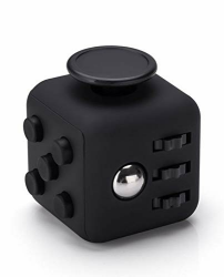 VAPIAO Fidget Cube - Anti Stess Würfel - Stresswürfel 'Spielzeug' zum Stressaubbau bei Nervösität für alle Altersklassen in Schwarz Angebot bei HelloDeals