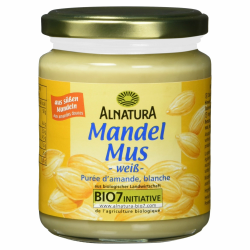 Alnatura Bio Mandelmus Weiß, Vegan, 250g Angebot bei HelloDeals