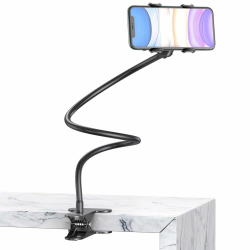 VIKY Schwanenhals Handyhalterung,Handy Ständer,Fauler Handyhalter,Verstellbar Handyständer für Tisch,Einstellbar Handyhalter Verfügbar für alle Smartphones und Tablets 80cm Angebot bei HelloDeals
