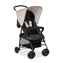 hauck Buggy Sport, Ultra Leicht - nur 5,9 kg, für Kinder bis 15 kg, Klein Zusammenklappbar, Reisebuggy mit Liegefunktion, Extra Großer Korb bis 3 kg (Disney Pooh Rainbow Beige) Angebot bei HelloDeals