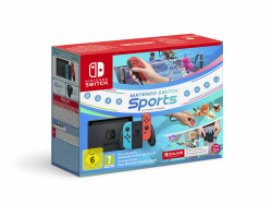 Nintendo Switch-Konsole Neon-Rot/Neon-Blau Switch Sports + 12 months NSO Angebot bei HelloDeals