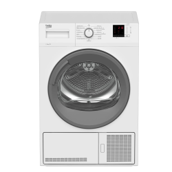 Beko DC 101230 Kondenstrockner, 10 kg, schonende Trommelbewegung, 15 Programme, Multifunktionsdisplay, Sensortrocknung, Knitterschutz, Restzeitanzeige, Kindersicherung, Weiß Angebot bei HelloDeals