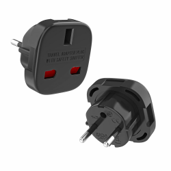 VIEVRE 2 Stück Adapter UK auf DE,Adapter England Deutschland Stecker,UK Adapter auf EU,UK Stecker Adapter auf EU,UK to EU Adapter,UK Adapter,UK EU Adapter,Adapter UK auf EU,Steckdosenadapter England Angebot bei HelloDeals