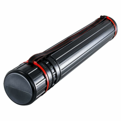 RAYLU PAPER – Transportrolle Zeichenrolle Schwarz Erweiterbar, Posterrolle Dokumentenrolle 45 bis 74 cm Angebot bei HelloDeals