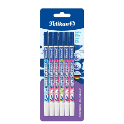 Pelikan Tintenlöscher Super-Pirat 850, 6 Stück, farblich sortiert Angebot bei HelloDeals