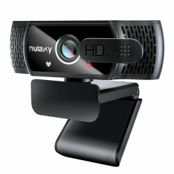 Nulaxy C900 Webcam mit Mikrofon, FHD 1080P Webcam mit Abdeckung, Webcam USB Plug & Play, Laptop PC Kamera für Video-Streaming, Konferenz, Spiele, Kompatibel mit Windows,Linux,Android Angebot bei HelloDeals