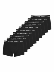 JACK & JONES Herren Boxershorts (10er Pack) Boxershorts L Schwarz Angebot bei HelloDeals