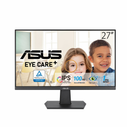 ASUS Eye Care VA27EHF - 27 Zoll Full HD Monitor - Rahmenlos, Flicker-Free, Blaulichtfilter, Adaptive-Sync - 1ms MPRT, 100 Hz, 16:9 IPS Panel, 1920x1080 - HDMI Angebot bei HelloDeals