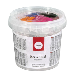 Rayher Hobby 3130000 Kerzen-Gel, Dose 300 g/ ca.365 ml, transparent, kristallklares Kerzenwachs zum schmelzen, kann gefärbt werden, Kerzen gießen, farblos Angebot bei HelloDeals