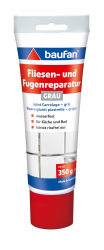 Baufan Fliesen- und Fugenreparatur grau 350g - Wasserfeste Renoviermasse mit optimaler Haftung, Fugenfüller für schnelle Reparaturen in Küche und Bad Angebot bei HelloDeals