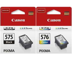 Canon Tintenpatronen PG-575 Schwarz & CL-576 Farbe Angebot bei HelloDeals