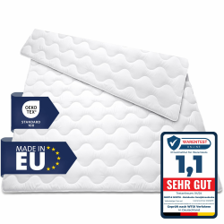 Gentle North Bettdecke 135x200 als Schlafdecke - Ganzjahresdecke für Allergiker geeignet - Weiche Steppdecke - Besonders Flauschig & waschbar bei 60° Angebot bei HelloDeals