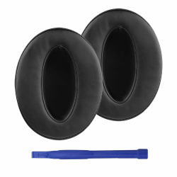 Adhiper HD 450BT Ohrpolster kompatibel mit Sennheiser HD 4.50BT, HD 4.50BTNC, HD 4.40BT,HD 350BT Kopfhörer,Ohrpolster mit Weichen Proteinleder & Memory Schaum(Schwarz) Angebot bei HelloDeals