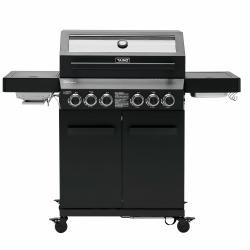 TAINO PLATINUM YAMARA DARK 4+2 Gasgrill Stahl 4 Brenner Keramik Sear-Burner Keramik Backburner Piezo-Zündung Grillrost Gusseisen Angebot bei HelloDeals