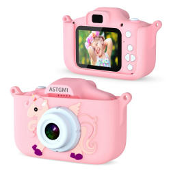 Kinder Kamera, 2.0”Display Digitalkamera Kinder ，Geschenke für 3 4 5 6 8 7 9 10 11 12Jahre Jungen und mädchen, 1080P HD Anti-Drop Fotoapparat Kinder für Geburtstagsgeschenk Weihnachten Spielzeug Angebot bei HelloDeals