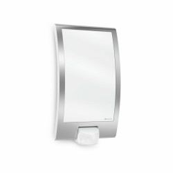 Steinel Außenleuchte L 22 S Wandlampe, 180° Bewegungsmelder, schwenkbar, 10 m Reichweite, Edelstahlblende, 60 Watt, Kunststoff mit Edelstahlblende, E27, 28,6 x 16,2 x 8,5 cm, 009816 Angebot bei HelloDeals