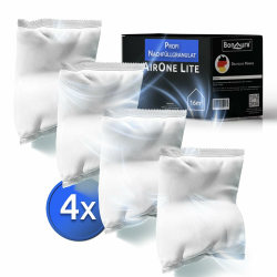 BonAura® AirOne Lite Badezimmer & Küche Luftentfeuchter Nachfüllpack I 4er Set 450g Luftentfeuchter Granulat I Entfeuchter Nachfüllpack I Schutz gegen Schimmel & Gerüche Angebot bei HelloDeals