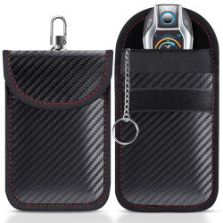 Lanpard Keyless Go Schutz Autoschlüssel Schutz Keyless Hülle 2 Pack Rfid Funkschlüssel Abschirmung Schlüsseltasche Schlüsseletui Schlüsselmäppchen Car Key Safe Angebot bei HelloDeals