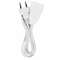 REV Verlängerungskabel - Euro Verlängerung mit Euro-Stecker, 2m, weiß Angebot bei HelloDeals