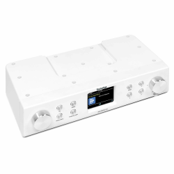 TechniSat DIGITRADIO 22 - Küchenradio mit Bewegungssensor (Unterbauradio inkl. Montageplatte, DAB+, UKW, 2" Farbdisplay, LED-Licht, Favoritenspeicher, Wecker, 2 Watt) weiß Angebot bei HelloDeals