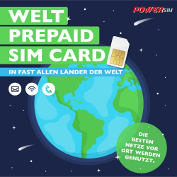 Prepaid-SIM-Karte für Fast weltweite Nutzung, Beste Netze vor Ort (20 GB 30 Tage) Angebot bei HelloDeals