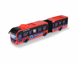 Dickie Toys - Spielzeug-Bus Volvo (rot) – lenkbarer City Bus (40 cm) zum Spielen für Kinder ab 3 Jahren, Spielzeugauto mit Lenkung & Türen zum Öffnen Angebot bei HelloDeals