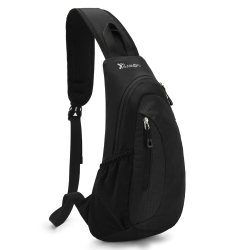 Larkumio Sling Brusttasche Große Kapazität Wsserdicht, Nylongewebe Verstellbare Schultergurte Für Outdoor-Sportarten, Umhängetasche Herren Angebot bei HelloDeals