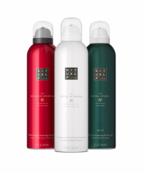 RITUALS Das Vorteilspaket „Rituale von Sakura, Jing und Ayurveda“ | 3 x Duschschaum | pflegendes und revitalisierendes Duschgel | Vorteilspack 3 x 200 ml Angebot bei HelloDeals