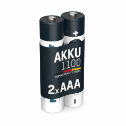 ANSMANN Akku AAA Micro Typ 1150mAh(min 1050mAh)-1.2V-Leistungsstarke NiMH AAA Akkus für Geräte mit hohem Stromverbrauch-wiederaufladbare Batterien AAA ideal für Blitzgerät Kamera&Fernbedienung-2Stück Angebot bei HelloDeals