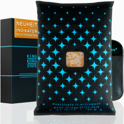 King Kong State Luftentfeuchter für Autos - Entfeuchter-Kissen 750g für beschlagene Autoscheiben - mit Indikator-Fenster und Anti-Rutsch-Pad Angebot bei HelloDeals