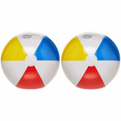 Intex Glossy Panel Ball - Inflatable Water Ball/Beach Ball - Diameter 51 cm (Packung mit 2) Angebot bei HelloDeals