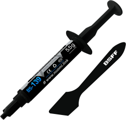 BSFF Wärmeleitpaste, 5.5g CPU Paste Wärmeleitpaste Kühlkörper für IC/Prozessor/CPU/Alles Kühler, Carbon Based High Performance Angebot bei HelloDeals