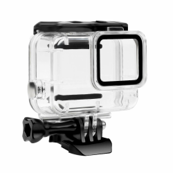 FitStill 60M/196FT Wasserdichtes Gehäuse für Go Pro Hero 7 White & Silver, Schützende Unterwasser-Tauchgehäuseschale mit Halterungszubehör fürGo Pro Hero 7 White & Silver Action-Kamera Angebot bei HelloDeals