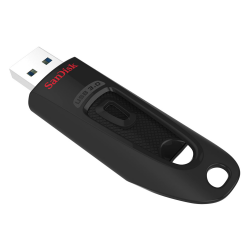 SanDisk Ultra USB 3.0 Flash-Laufwerk 128 GB (SecureAccess Software, Passwortschutz, Übertragungsgeschwindigkeit von bis zu 130 MB/s) Schwarz Angebot bei HelloDeals
