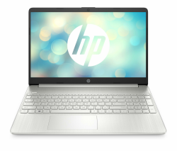 HP Laptop 15,6 Zoll FHD Display, AMD Ryzen 5-5500U, 16GB DDR4 RAM, 512GB SSD, AMD Radeon Grafik, QWERTZ Tastatur, Windows 11, Silber Angebot bei HelloDeals