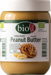 Bioasia Bio Erdnussbutter – Peanut Butter - aus 100% gerösteten Erdnusskernen, cremig, ohne Zusätze, im Glas, vegan und glutenfrei (1 x 500 g) Angebot bei HelloDeals