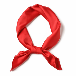 SHUBEIEUMI Seidentuch Damen, Seidenkopftuch, Einfarbiger Weicher Seidentuch, Halstuch Größe 70 cm x 70 cm, Damen Tuch Schal Rot Angebot bei HelloDeals