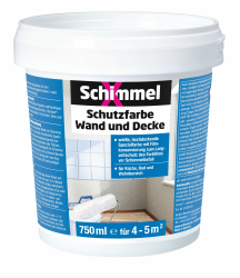 SchimmelX Schutzfarbe Wand und Decke 750 ml | hochdeckende Spezialfarbe | für Küche, Bad und Wohnbereich | scheuerbeständig | Lösemittelfrei | Innenbereich Angebot bei HelloDeals