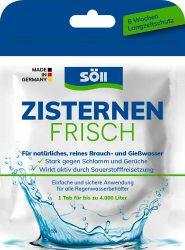 Söll 83543 ZisternenFrisch, 1 Tab - Pflegemittel zur Wasseraufbereitung von Regenwassertonnen Angebot bei HelloDeals