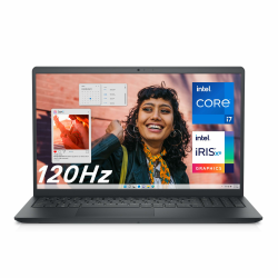 Dell Inspiron 15 (3530) Laptop – 15,6" FHD 120 Hz, Intel Core i7-1355U, 16 GB RAM, 512 GB SSD, Intel Iris Xe Grafik, Windows 11 Home, Deutsches QWERTZ-Tastatur-Layout – Schwarz Angebot bei HelloDeals