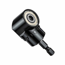 105° Winkelschrauber,Rechtwinkliger Bohrer, Rechtwinkliger Stahlwinkeltreiber, Multifunktions Winkel Bithalter mit 1/4-Zoll Magnetischen Bit Halter,Vorsatz Adapter für das Bohren des Schmalen Raumes Angebot bei HelloDeals