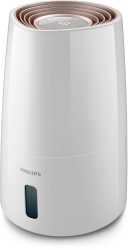 Philips Luftbefeuchter 3000 Serie, für 45 m², NanoCloud, 99,97% weniger Bakterien, 300 ml/h, 3 Stufen, Schlafmodus, Ultraleise (33 dB), Feuchtigkeitssensor, Timer, 3L Tank, Weiß (HU3916/10) Angebot bei HelloDeals