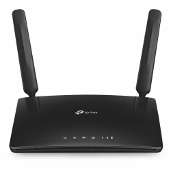 TP-Link Archer MR200 Cat4 + AC750 Mbps Dualband 4G LTE WLAN Router (150 Mbit/s im Download, simultanes Dualband, 300 Mbit/s 2,4GHz + 433 Mbit/s 5GHz, frei konfigurierbarer LAN/WAN-Port) schwarz Angebot bei HelloDeals