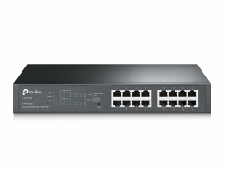 TP-Link TL-SG1016PE 16-Port Gigabit Easy Smart Switch mit 8-Port PoE+, bis zu 30 W pro Port und 150 W insgesamt, geschirmte RJ-45-Ports, 802.3af/at, Plug and Play, mit Lüfter Angebot bei HelloDeals