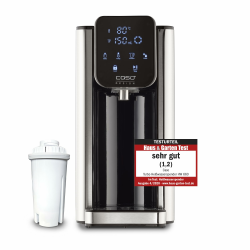 CASO HW 660 Heißwasserspender - Testurteil: sehr gut - heißes Wasser in wenigen Sekunden - spart bis zu 50% Energie gegenüber Wasserkochern - 8 Mengenausgaben - Wasserkocher mit Temperatureinstellung Angebot bei HelloDeals